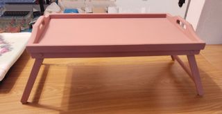 Bandeja plegable cama