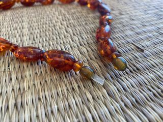 Collar ámbar vintage