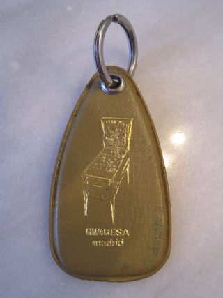 RARISIMO LLAVERO MARESA FABRICA DE PINBALL AÑOS 60