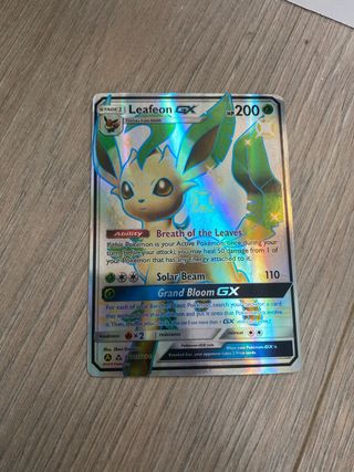 Leafeon GX shiny - Pokémon TCG