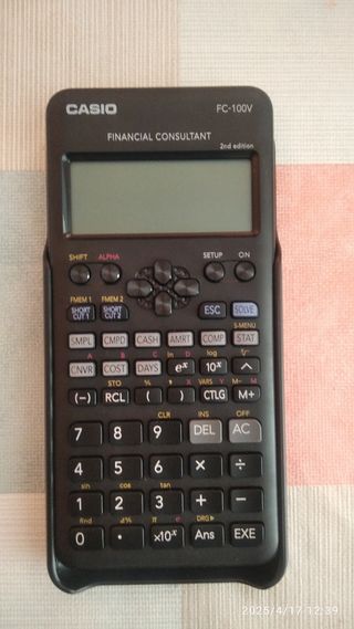 Calculadora científica financiera