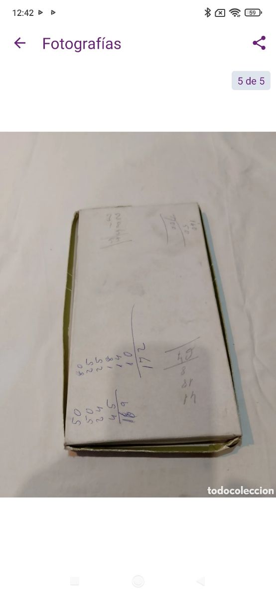 Antiguos pañuelos LU.CAN algodón nuevos