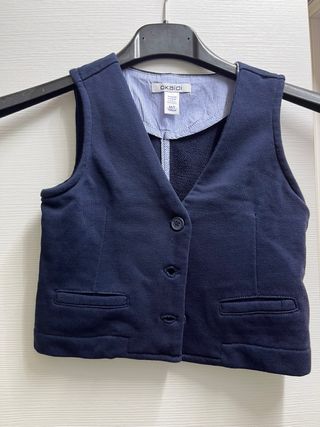 Gilet Okaidi bimbo 4 anni