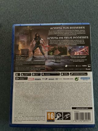 Juego avengers para ps5