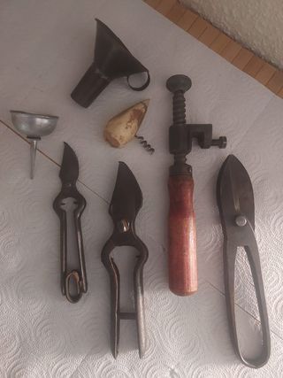 Un sacco di vecchi attrezzi