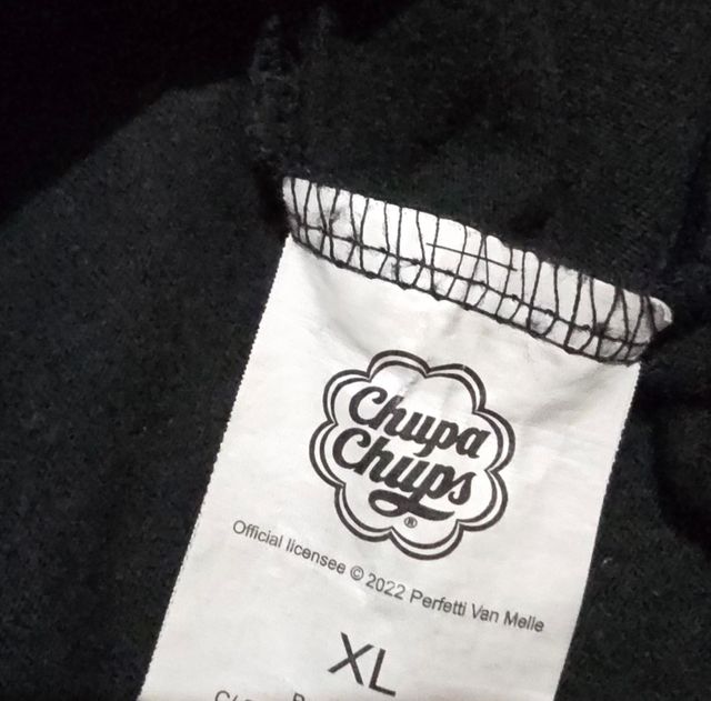 Chupa Chups Black T-Shirt My Style Ref-72100