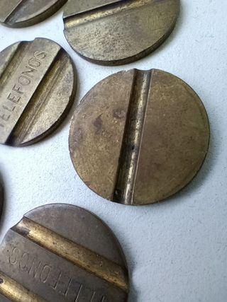 10 Fichas Telefónicas Antiguas