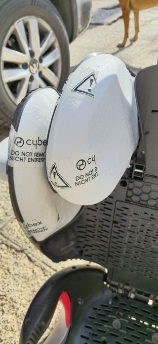 Silla coche niño para el coche de los abuelos