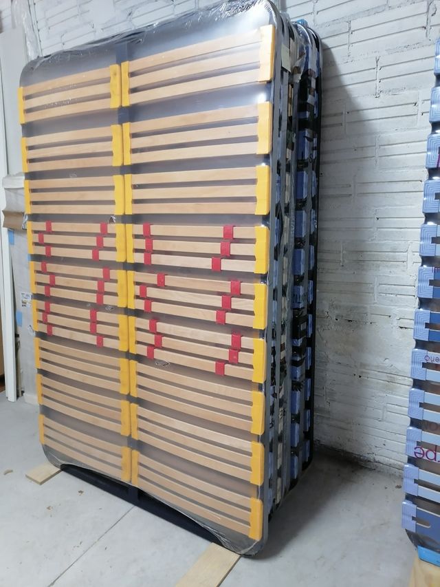 Somier de lamas y 135x200