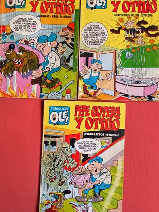 COMIC COLECCIÓN OLÉ PEPE GOTERA Y OTILIO AÑO 1975