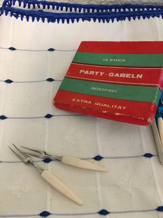 Tenedores de cocktail vintage