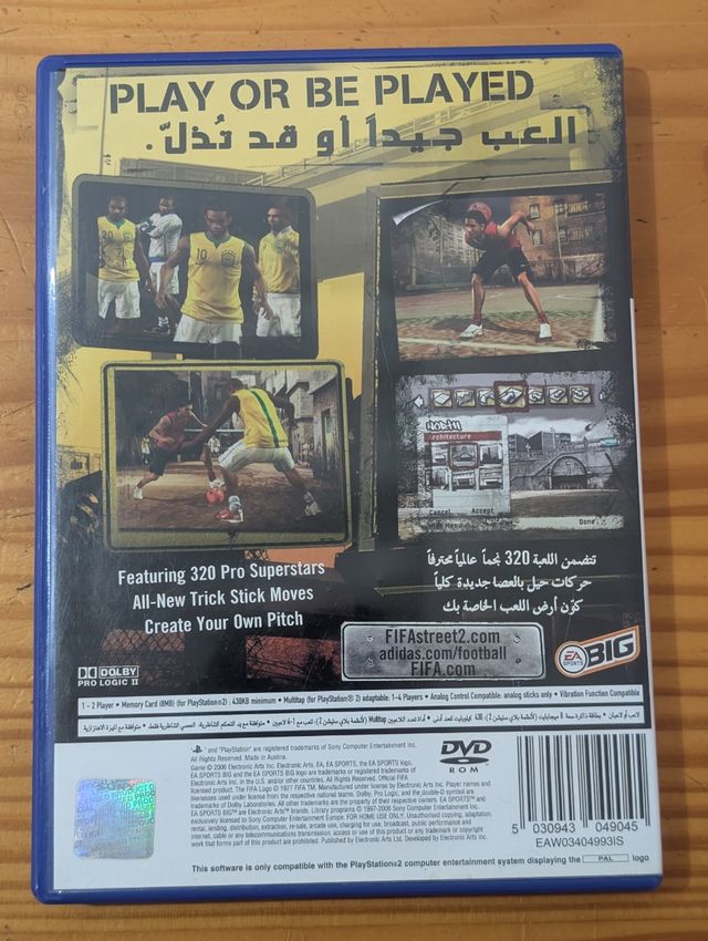 Fifa Street 2 Ps2