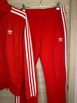 Chandal adidas rojas