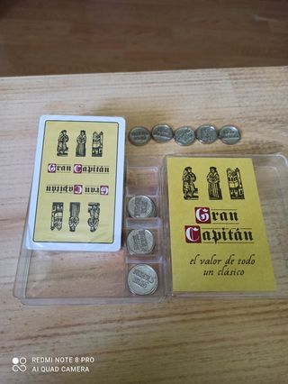 Juego de cartas mus. 