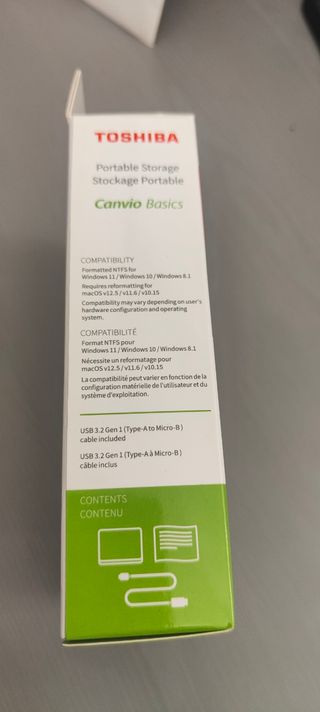 Hard disk TOSHIBA 1 TB ( NON TRATTABILE)