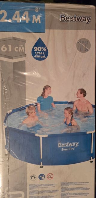 Piscina Tubular 244x61 cm Bestway