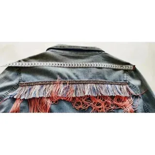 super cazadora vaquera cowgirl romántica tendencia