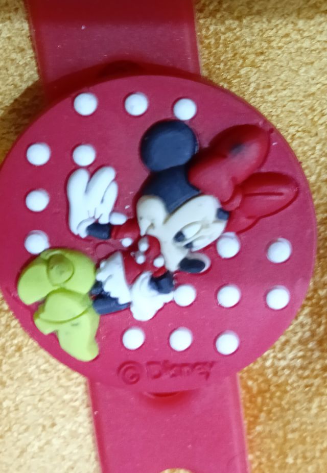 DISNEY INFANTILES : RELOJ Y PLUMA DE MINNIE