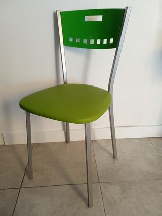 Silla cocina metal