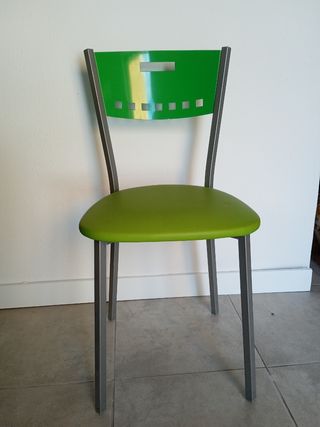 Silla cocina metal