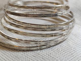 Semanario de plata de 65mm de