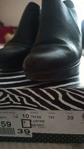 Zapatos-botín