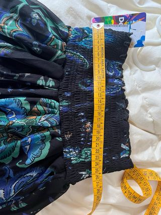 Falda espectacular irregular desigual