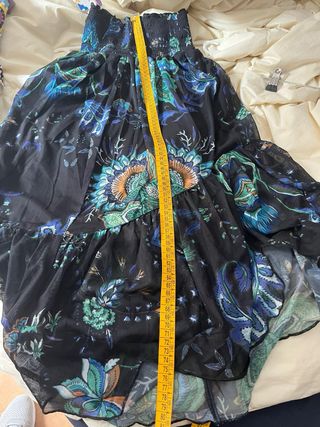 Falda espectacular irregular desigual