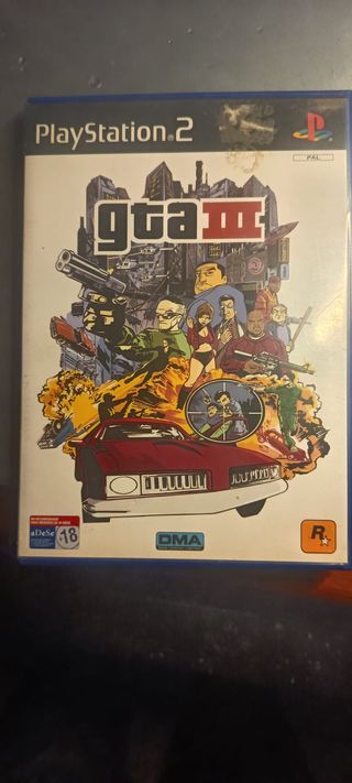 JUEGO PS2 GTA 3