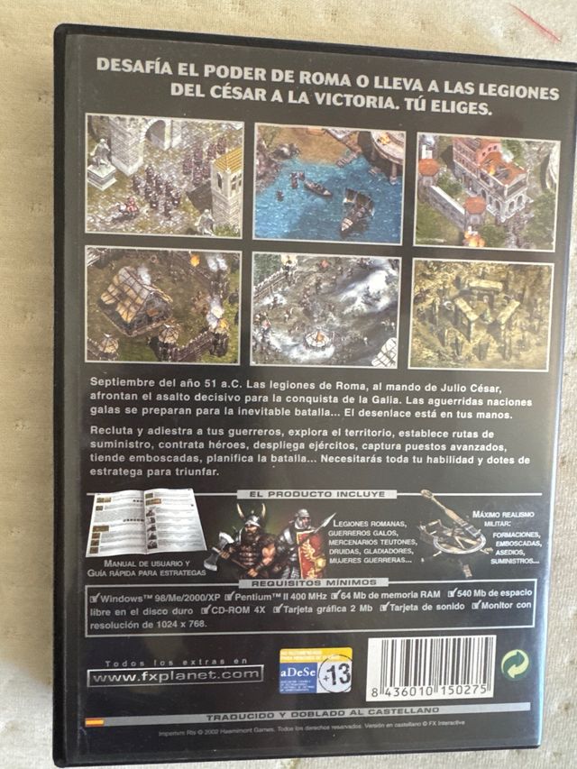 Juego PC CD.ROM  IMPERIVM