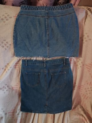 Faldas vaqueras