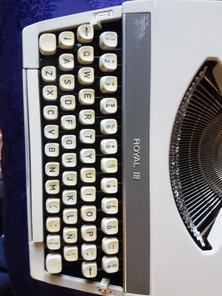 MAQUINA ESCRIBIR ROYAL MERCURY 1960