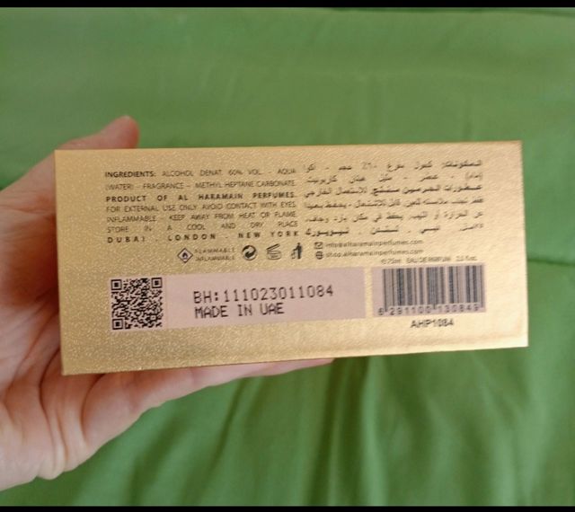 Perfume junoon rose al Haramain