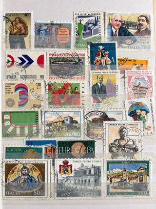 francobolli italiani vari