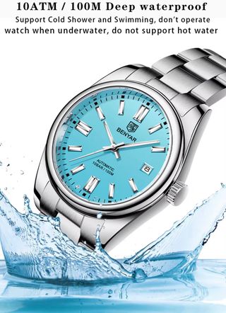 🟢BENYAR-reloj de pulsera AUTOMATICO mecánico 