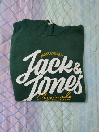 Felpa verde Jack & Jones