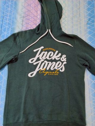 Felpa verde Jack & Jones