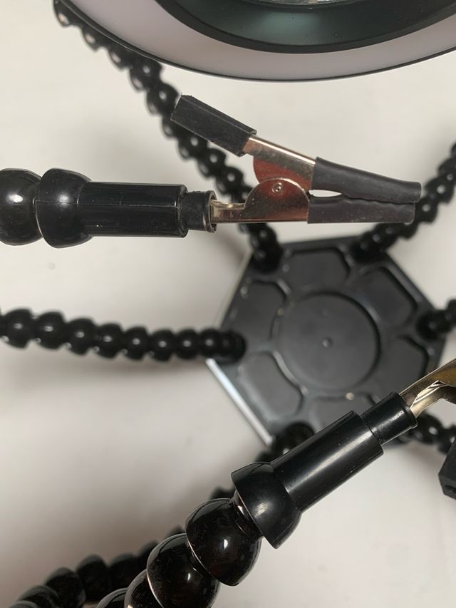 Pulpo lupa y soporte para soldar