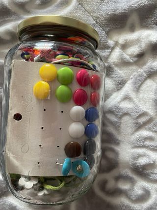 Tarro complementos varios pendientes/colgantes