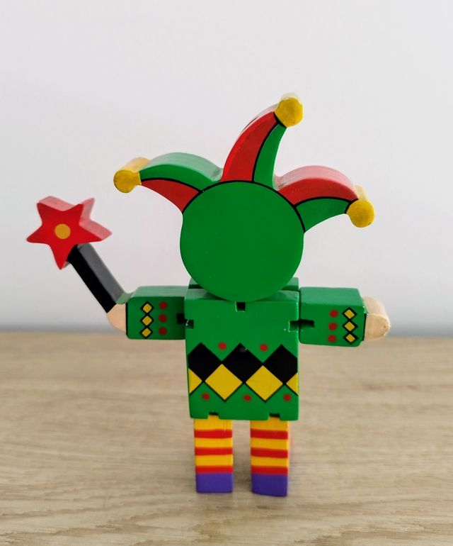 ARLEQUÍN DE MADERA ARTICULADO