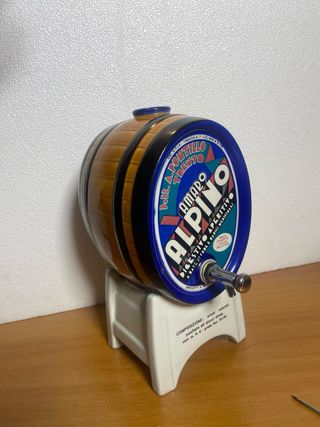 BOTTE AMARO ALPINO VINTAGE CERAMICA PUBBLICITARIA