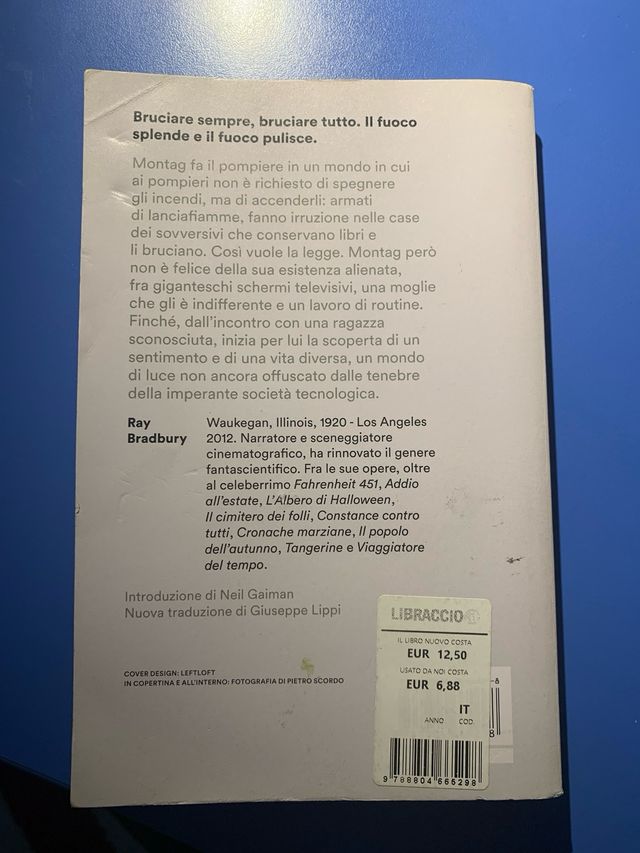 Fahrenheit 451 (Italian Edition)