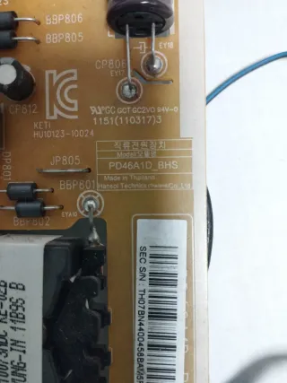 Placa-despiece Samsung UE37D6000