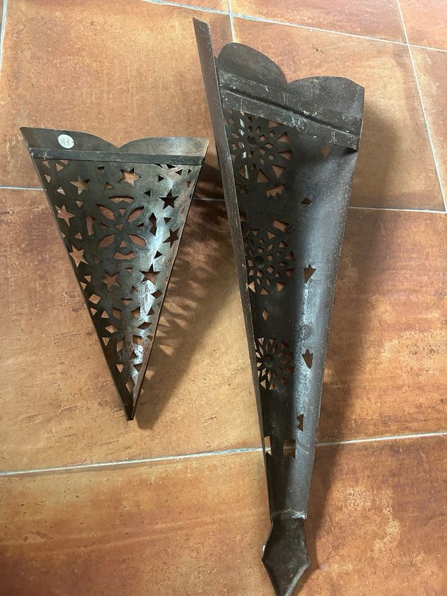 Apliques morunos pared