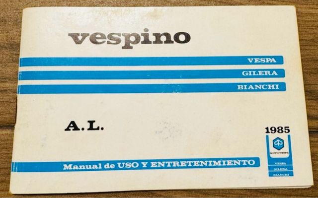 Manual Vespino AL