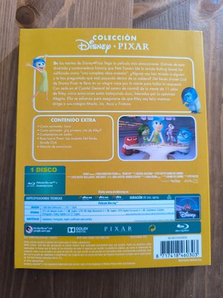 DEL REVÉS en bluray con slipcover