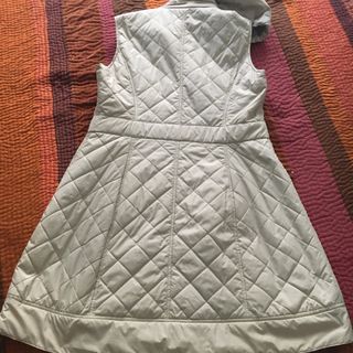 Chaqueta larga de plumas