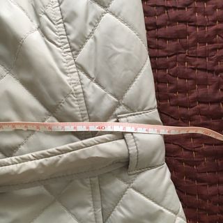Chaqueta larga de plumas
