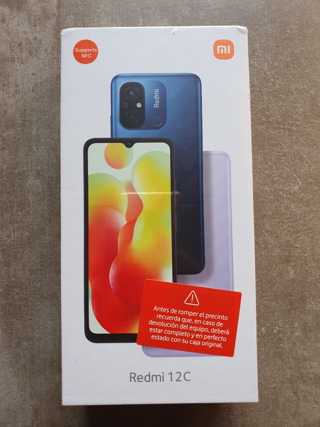 XIAOMI Redmi 12C, Gris, 128GB,4 GB RAM