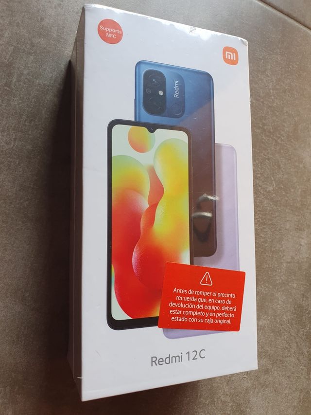 XIAOMI Redmi 12C, Gris, 128GB,4 GB RAM